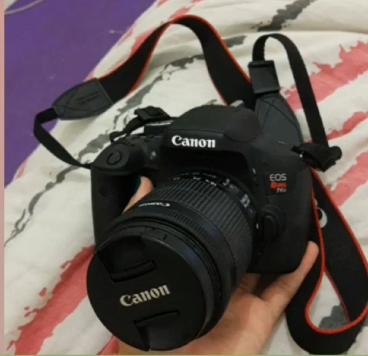 Canon T6i + Flash Máquina Fotográfica Digital Canon Usado 39947631 enjoei