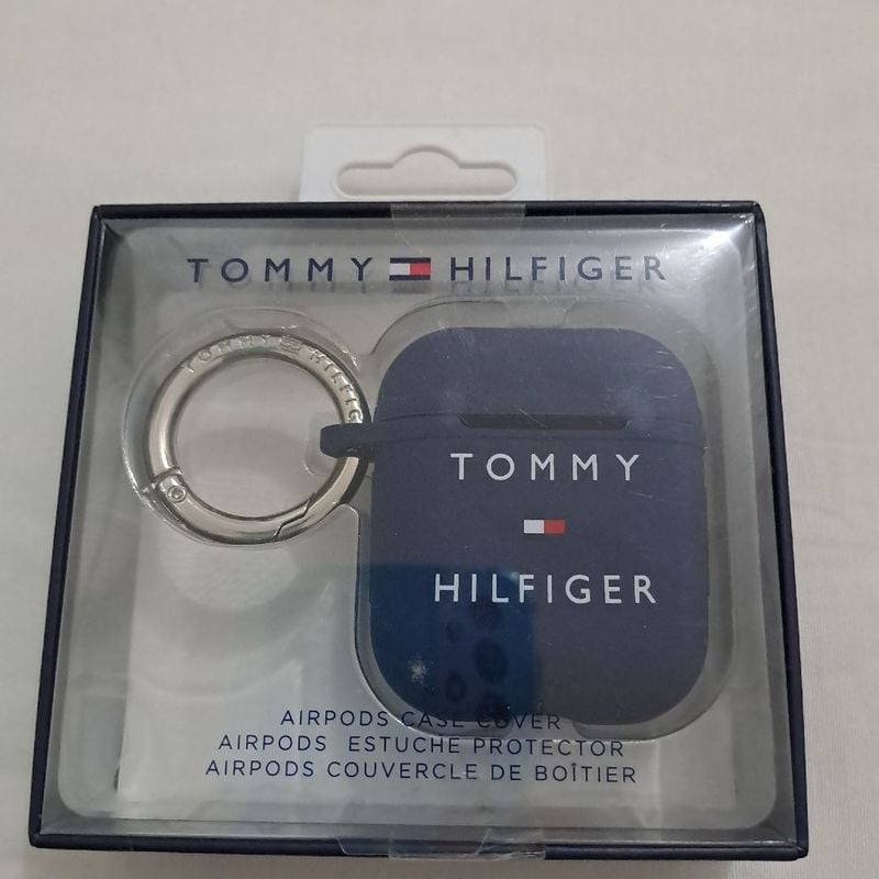 Capa Airpods Tommy Hilfiger Azul Cacareco Tommy Hilfiger Nunca