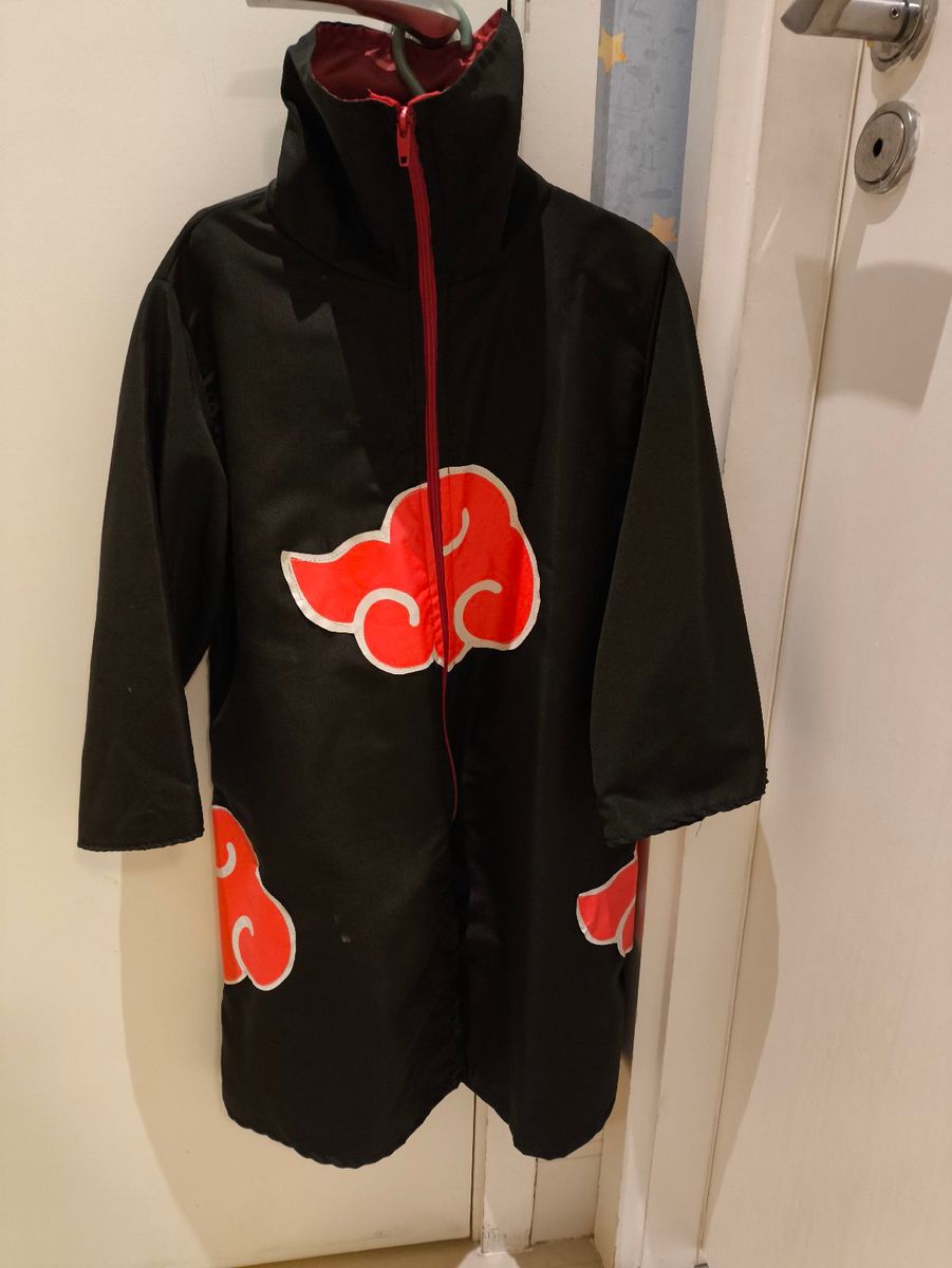 Capa Akatsuki da Série Naruto - Veste 8/10 Anos | Roupa Infantil para ...