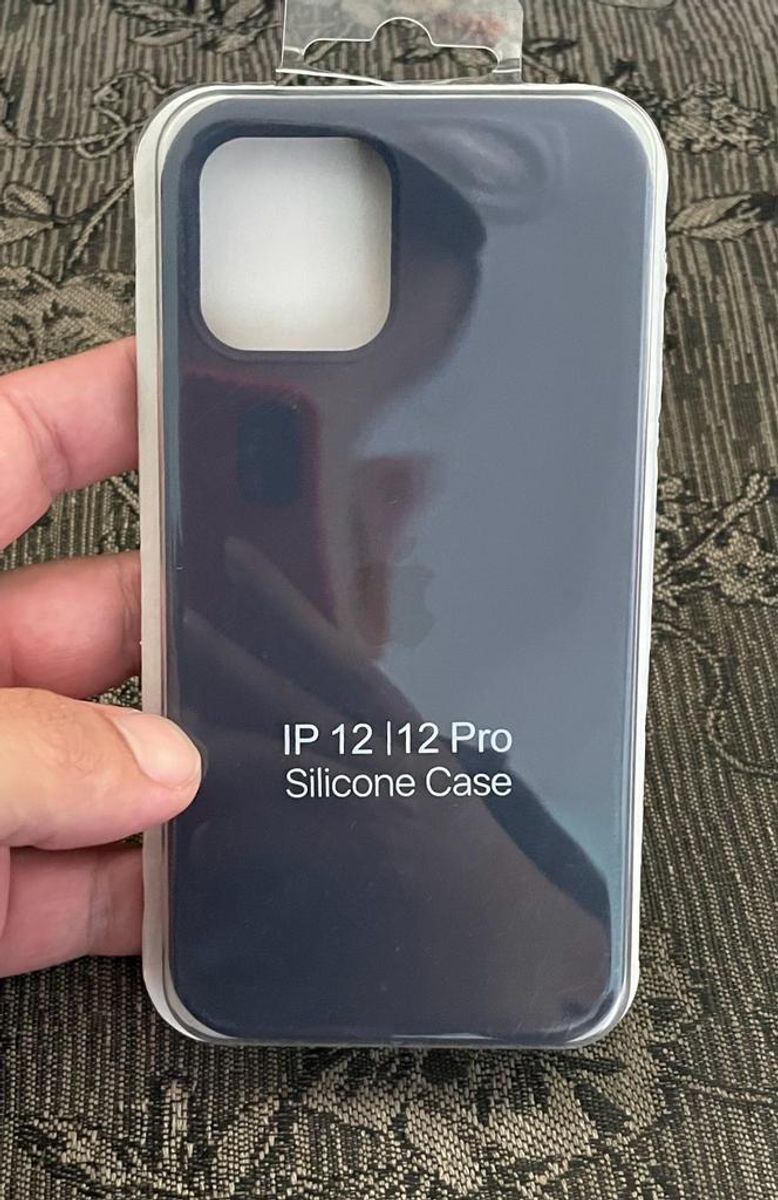 capinha iphone 12 pro max azul marinho