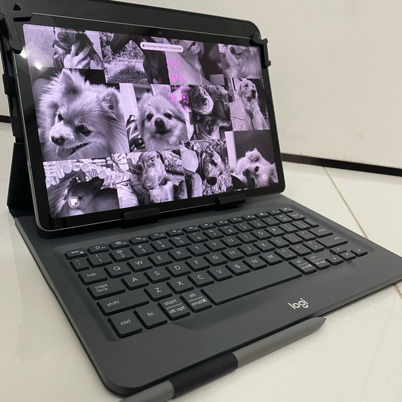 Capa com Teclado Logitech Universal Folio Bluetooth para Tablets e Ipads de  9-10, Preta Mouse p/ Computador Logitech Nunca Usado 109114830 enjoei