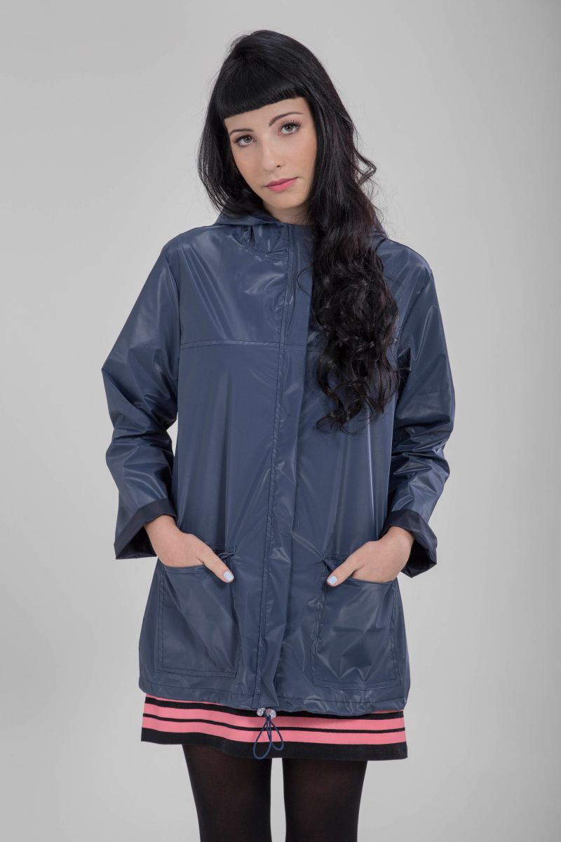 Capa de Chuva Azul | Casaco Feminino Stampo Nunca Usado 17365605 | enjoei