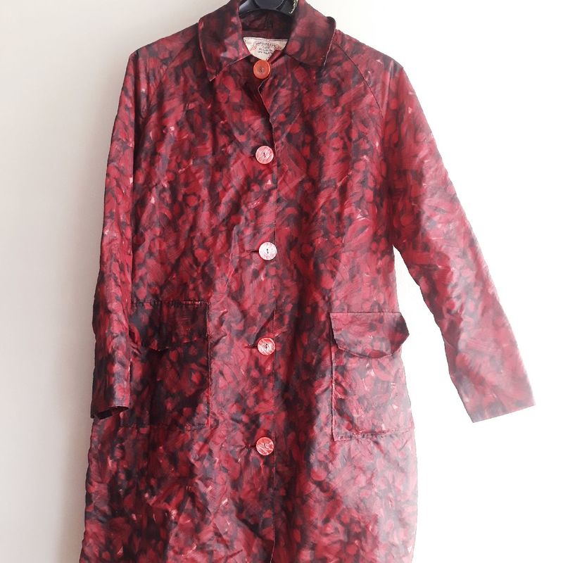 Capa de Chuva Super Estilosa, Estilo Jaqueta com Bolso e