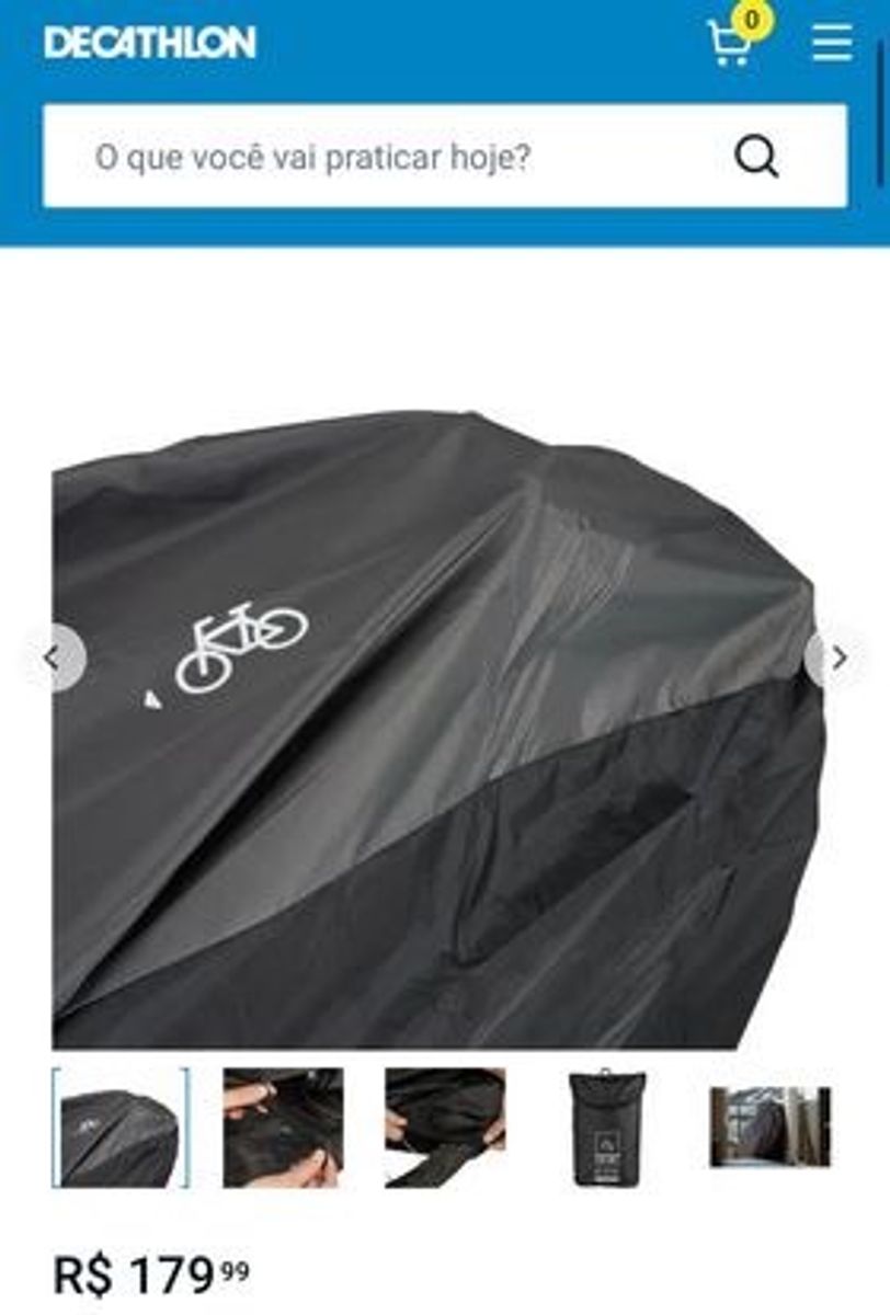 Capa de Proteção para Bike Decathlon Usado 101051938 enjoei