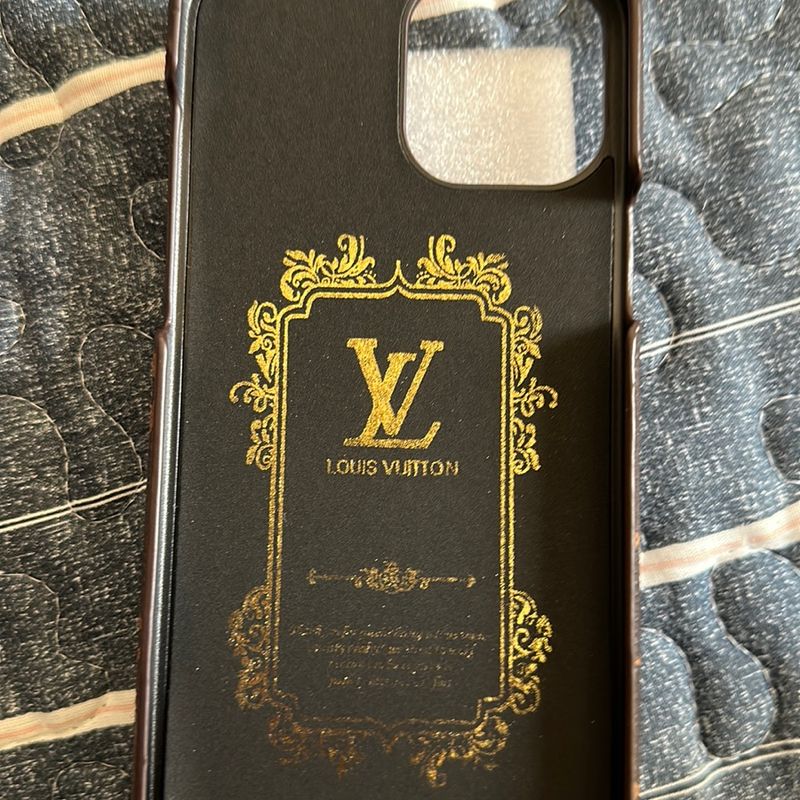 Case Capa Iphone 12 6.1 2 Câmeras Louis Vuitton Monogram