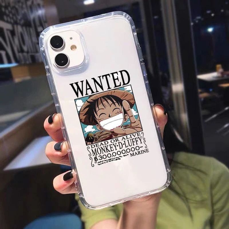 Capa Iphone X Ou Xs One Piece Design Monkey Luffy Procurado