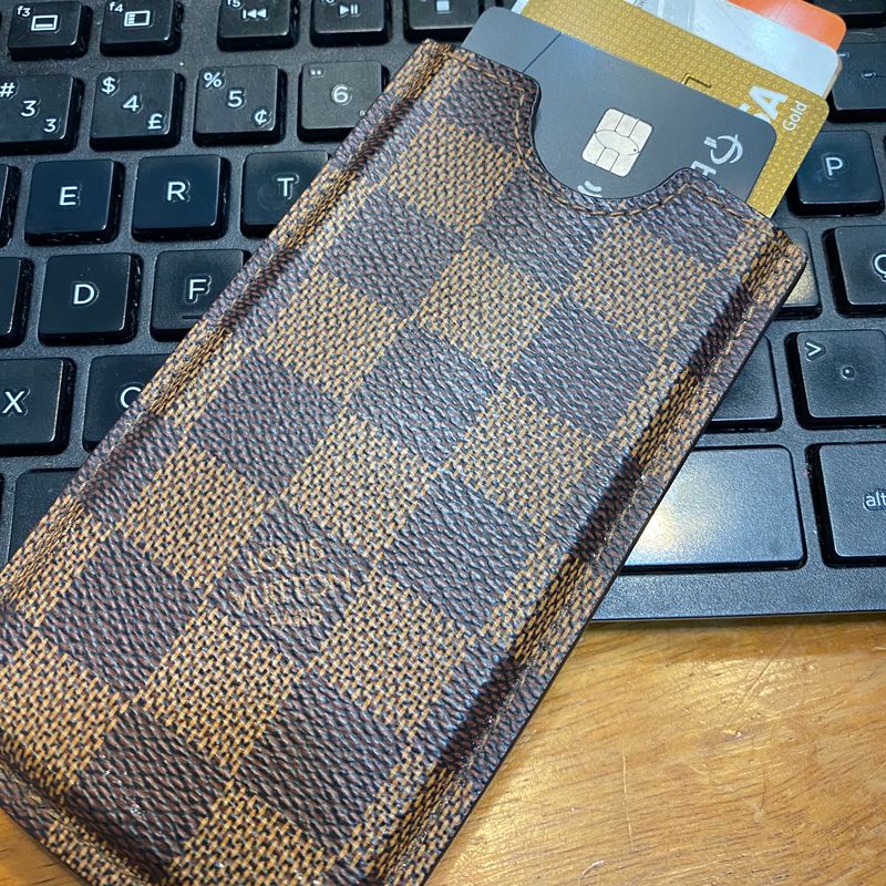 Capa Celular Louis Vuitton Original, Carteira Feminina Louis Vuitton Usado  46378401