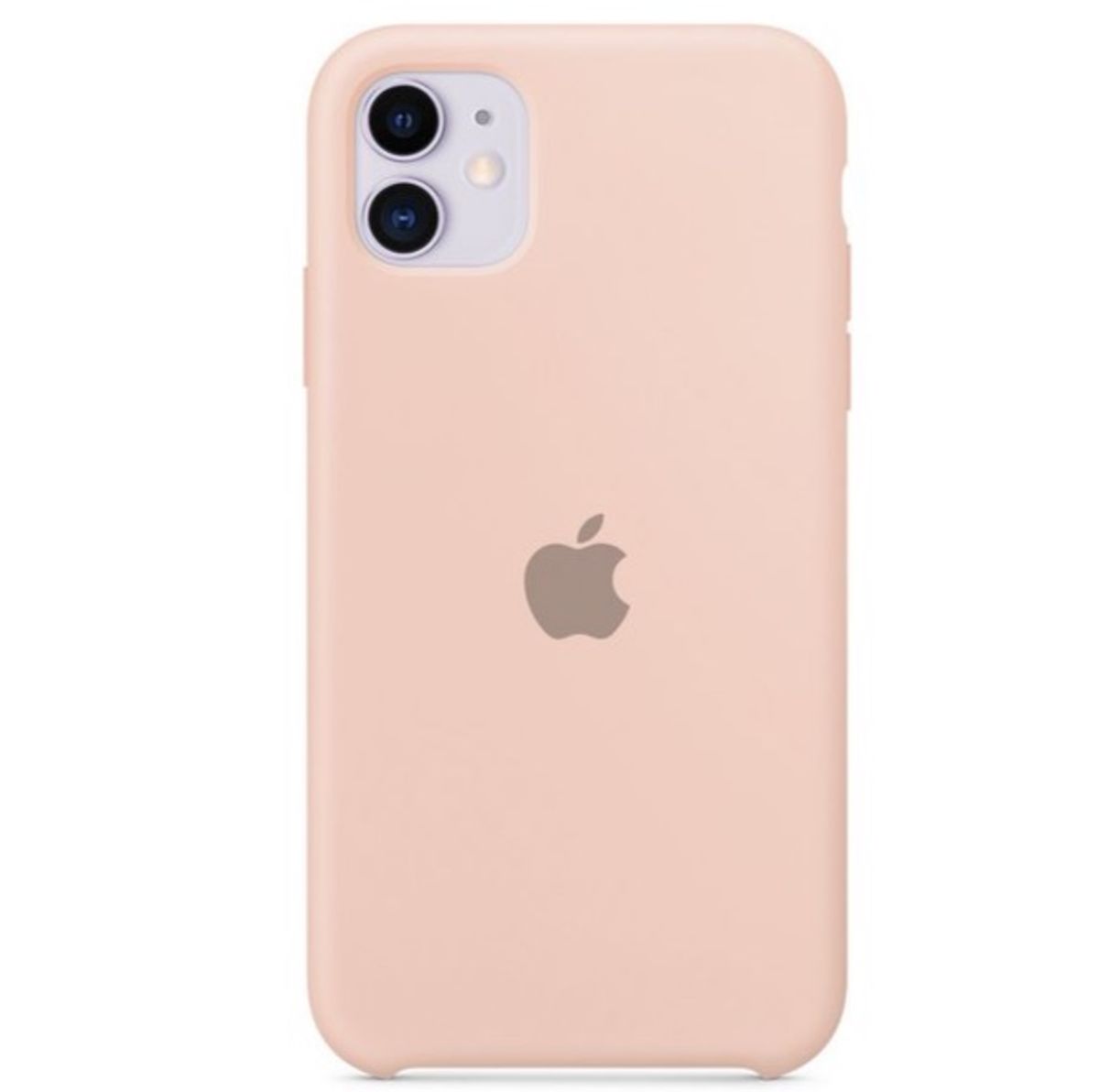 Capa para Iphone 11 em Silicone Rosa Areia Capinha Apple Nunca