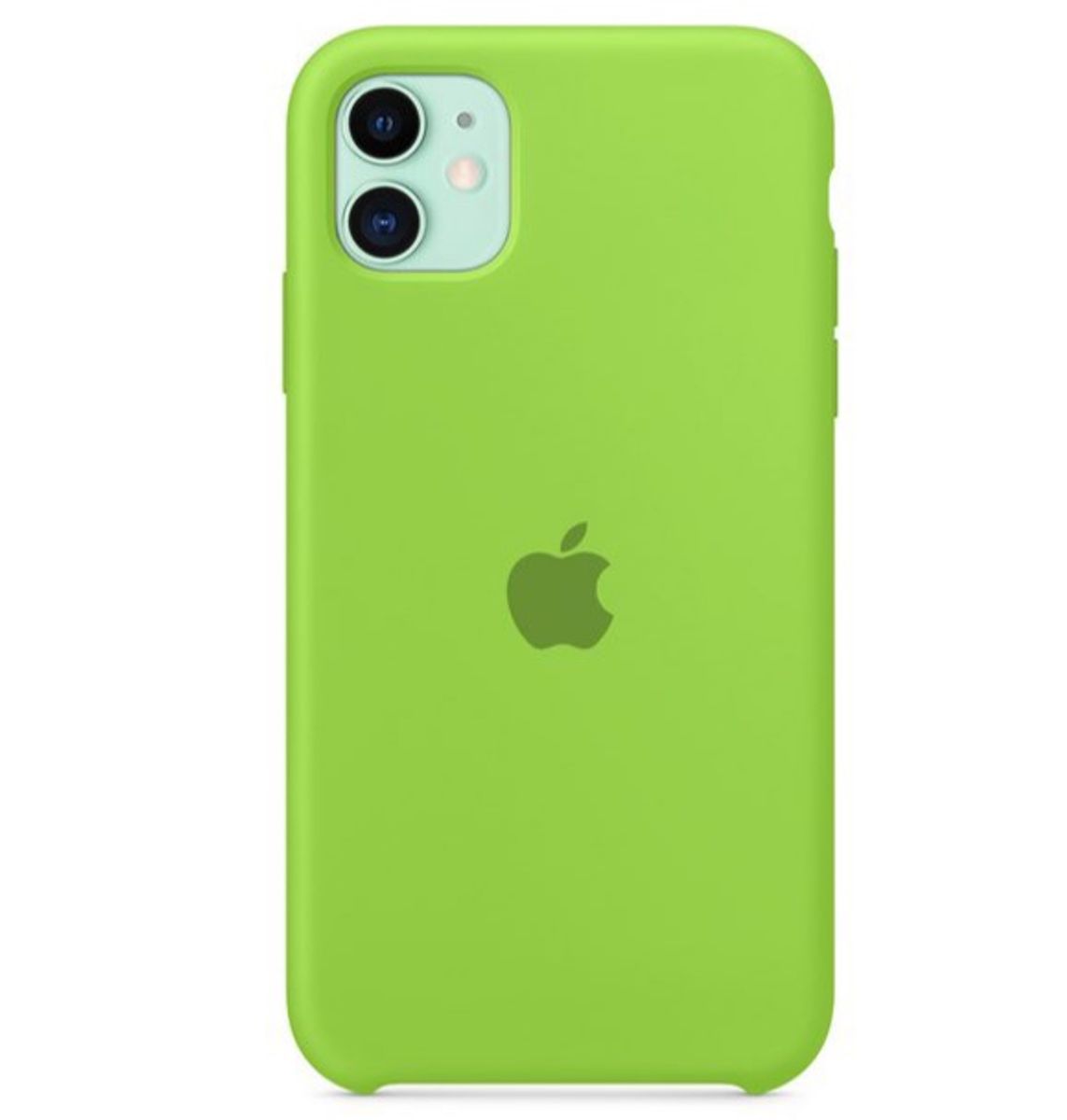 Capa para Iphone 11 em Silicone Verde Capinha Apple