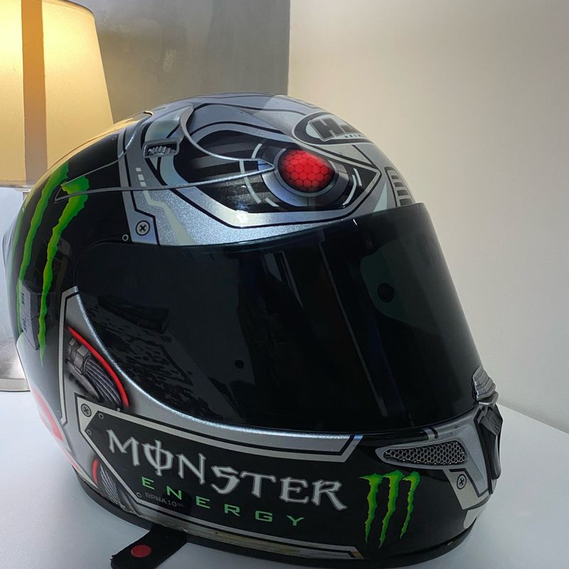 Capacete Hjc Rpha10 Plus Lorenzo Speed Machine Motogp | Carro
