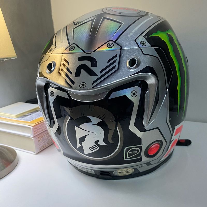 Capacete Hjc Rpha10 Plus Lorenzo Speed Machine Motogp | Carro