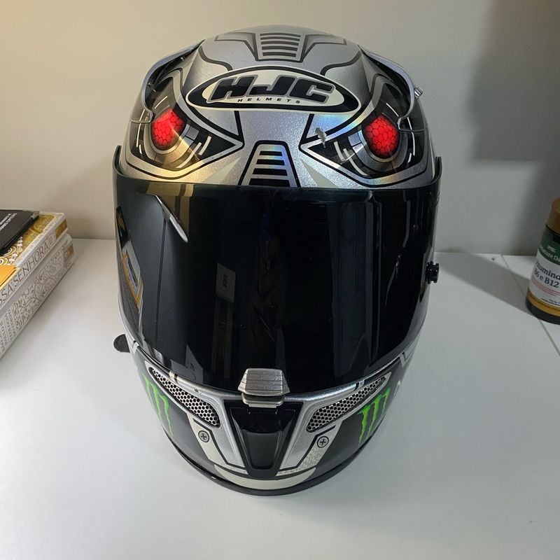 Capacete Hjc Rpha10 Plus Lorenzo Speed Machine Motogp | Carro