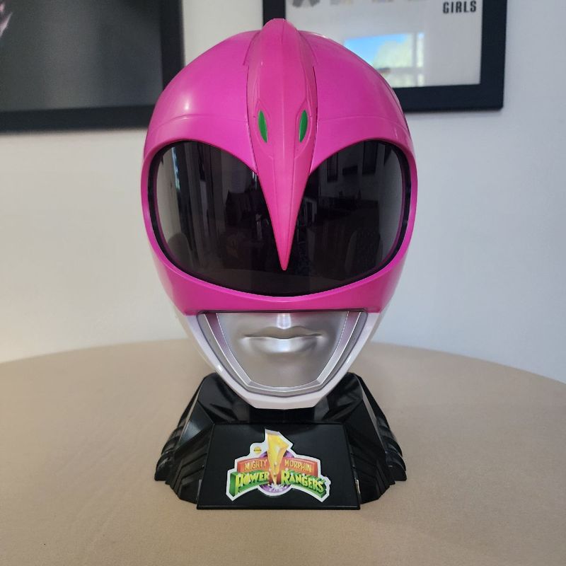 Capacete Rosa De Power Ranger Hasbro Power Rangers Capacete Rosa