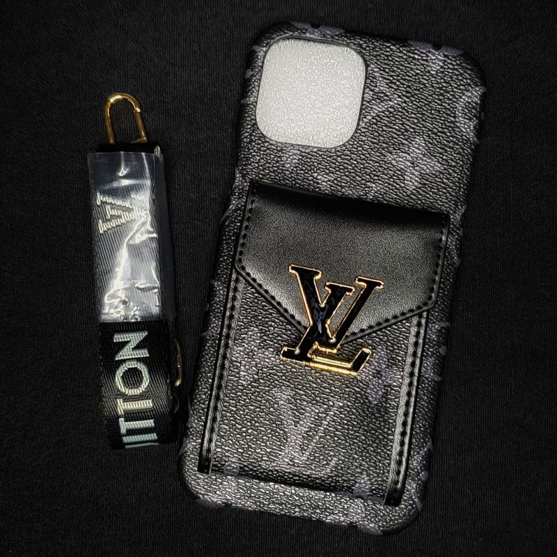 Capinha Louis Vuitton com Alça Marrom para iPhone - Mais Cases: Capinhas  que combinam com você!