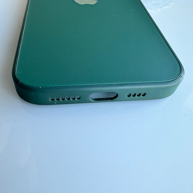 Capa Verde Musgo Estilo Original iPhone 14 Pró Max - IntuitCell