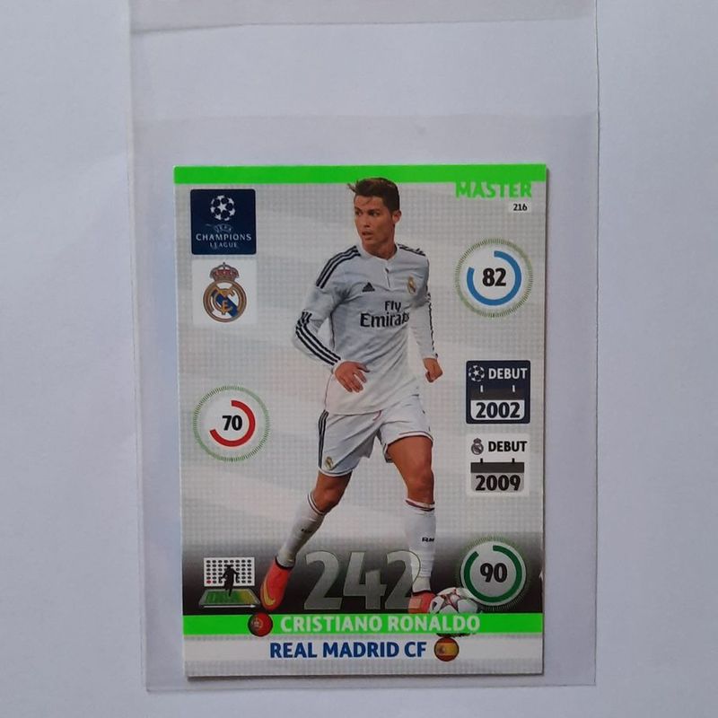クリロナ 2014〜2015 Card Cristiano Ronaldo Master Champions League 2014/2015 Original