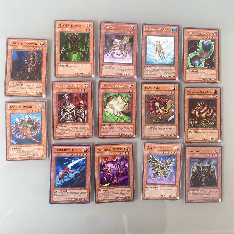Card de Coleo / Lote de 14 Cards do Yugioh - 1996 | Yugioh Nunca Usado  110919219 | enjoei