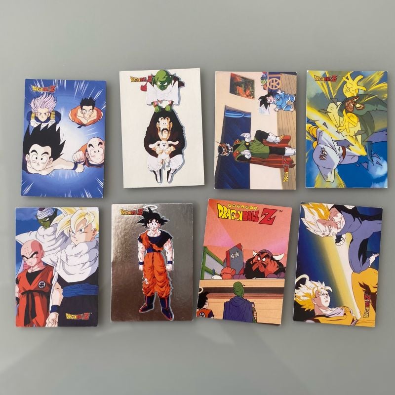 Card de Coleção - Lote de 8 Cards Dragon Ball Z - Antigos