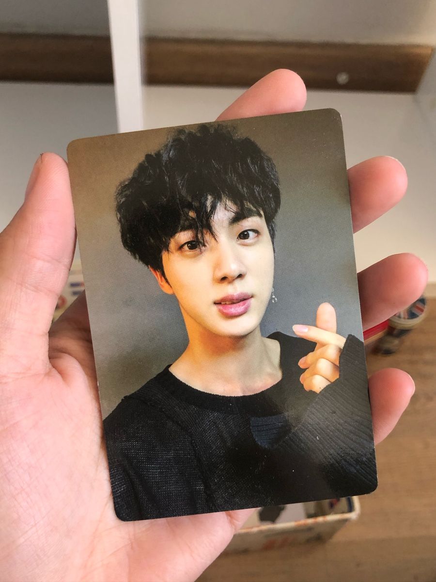 Card Jin Bts Lightstick Oficial Item De Música Bts Novo 45492190 Enjoei 2801