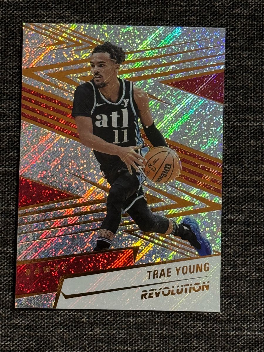 Card Nba Panini Revolution Trae Young | Produto Vintage e Retro Panini ...