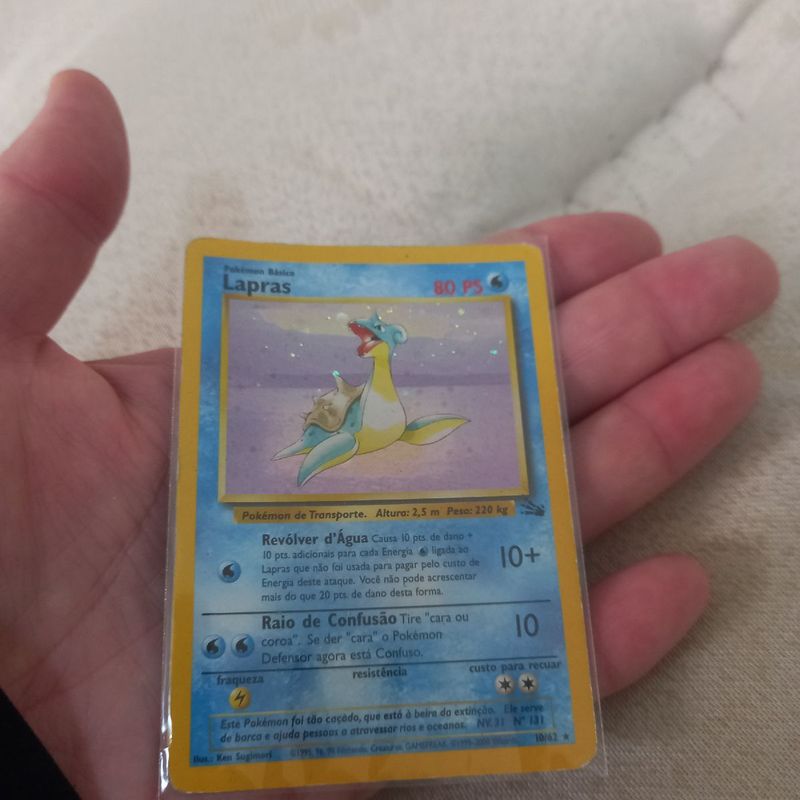 original lapras pokemon card Amazon.com: Pokemon - Lapras (17)