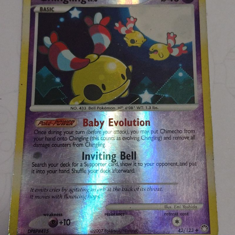 Card Pokmon Chingling Holo | Copag Usado 59146520 | enjoei