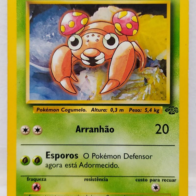 モンスターハンター /旧トレーディングカード/オオナズチ/キラ Card Pokémon Tcg Paras 1999 - Rara Série Selva Wizards 59/64