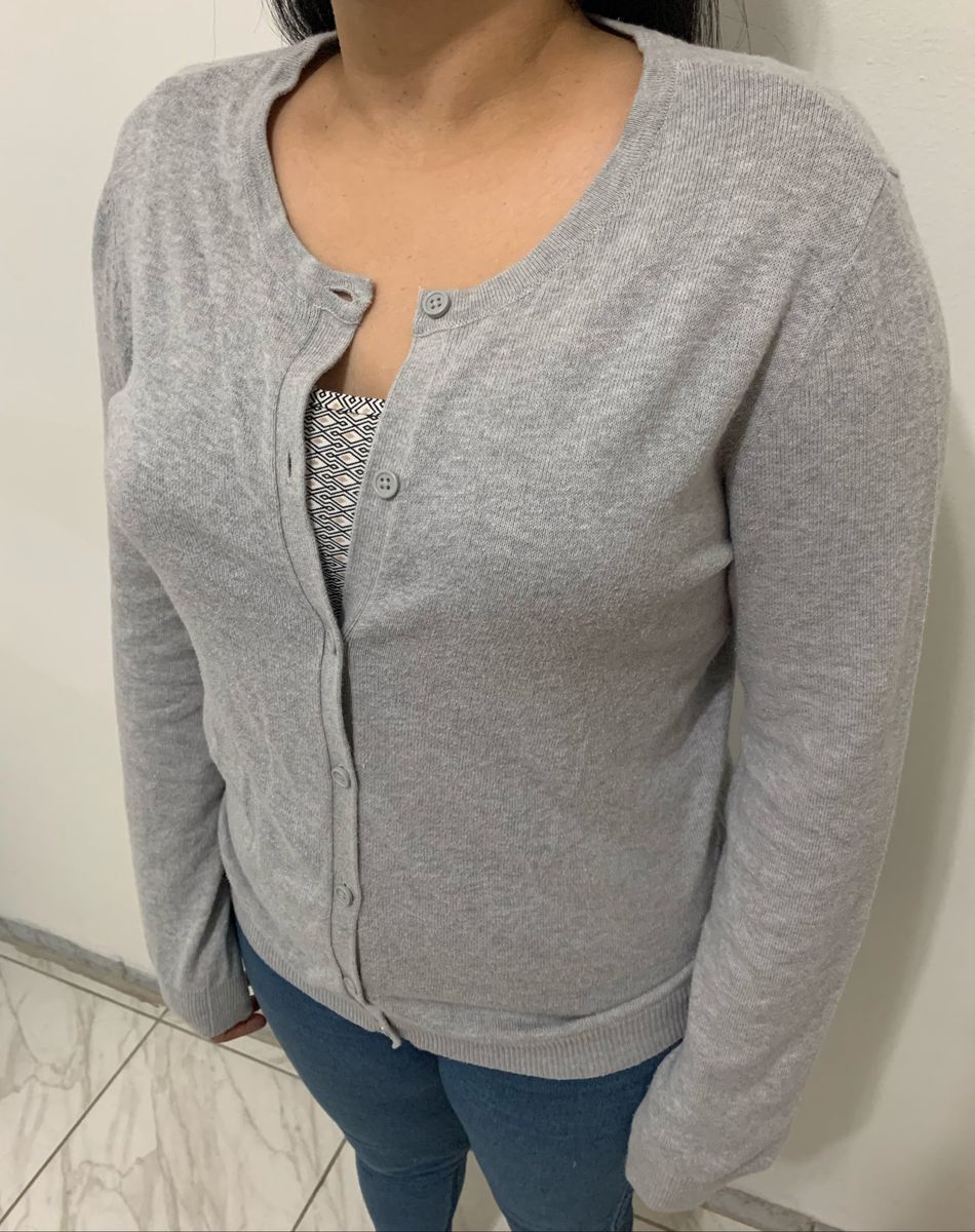 cardigan longo hering