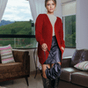 cardigan feminino kimono tricô manga longa - suéters & cardigans 