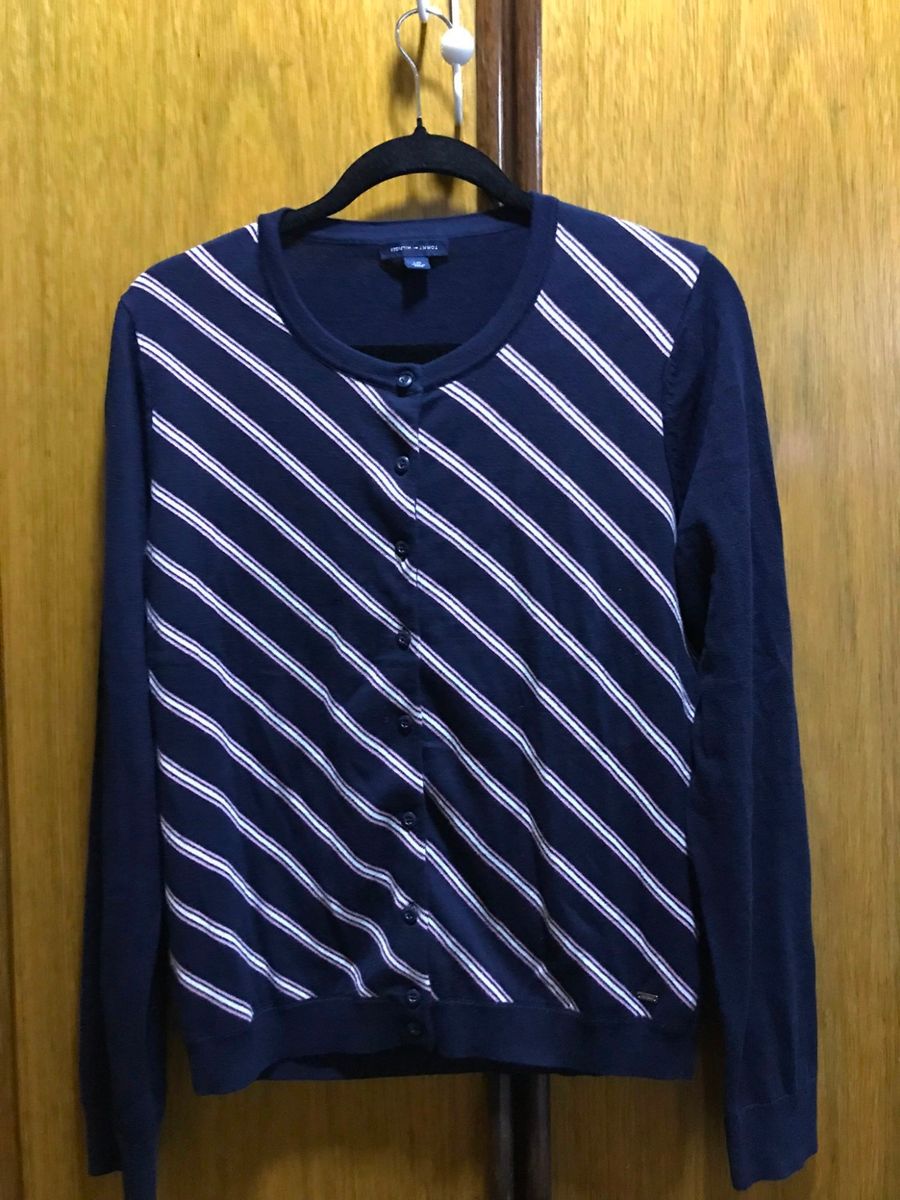 cardigan tommy hilfiger - casaquinhos tommy hilfiger