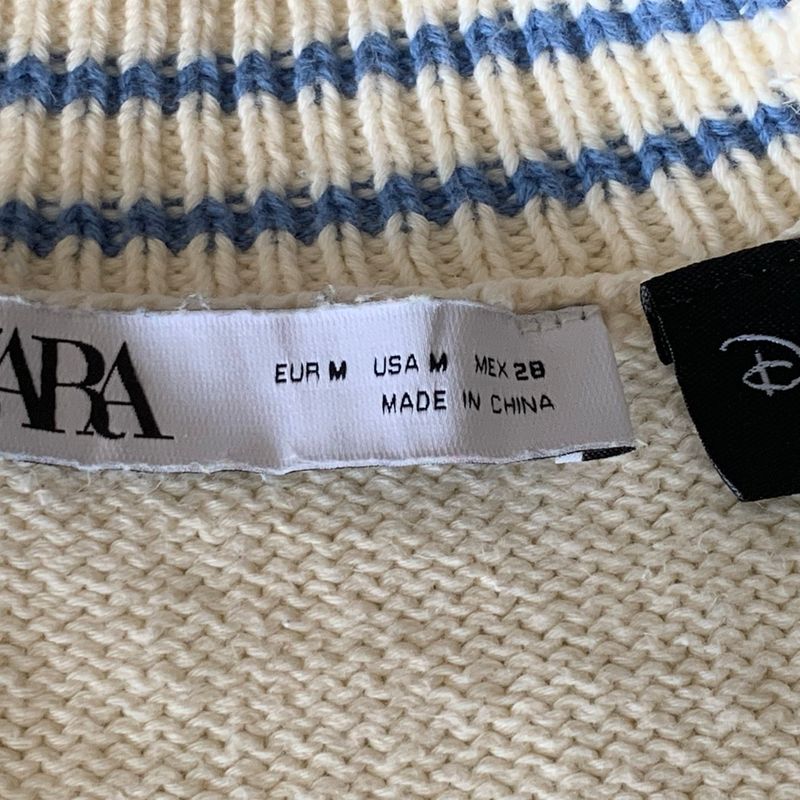 NWT retailer Zara + Disney Kermit the Frog Cardigan