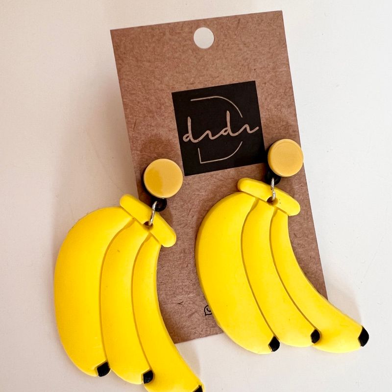 Carmen Miranda - Brinco Banana | Nunca Usado 93169984 | enjoei