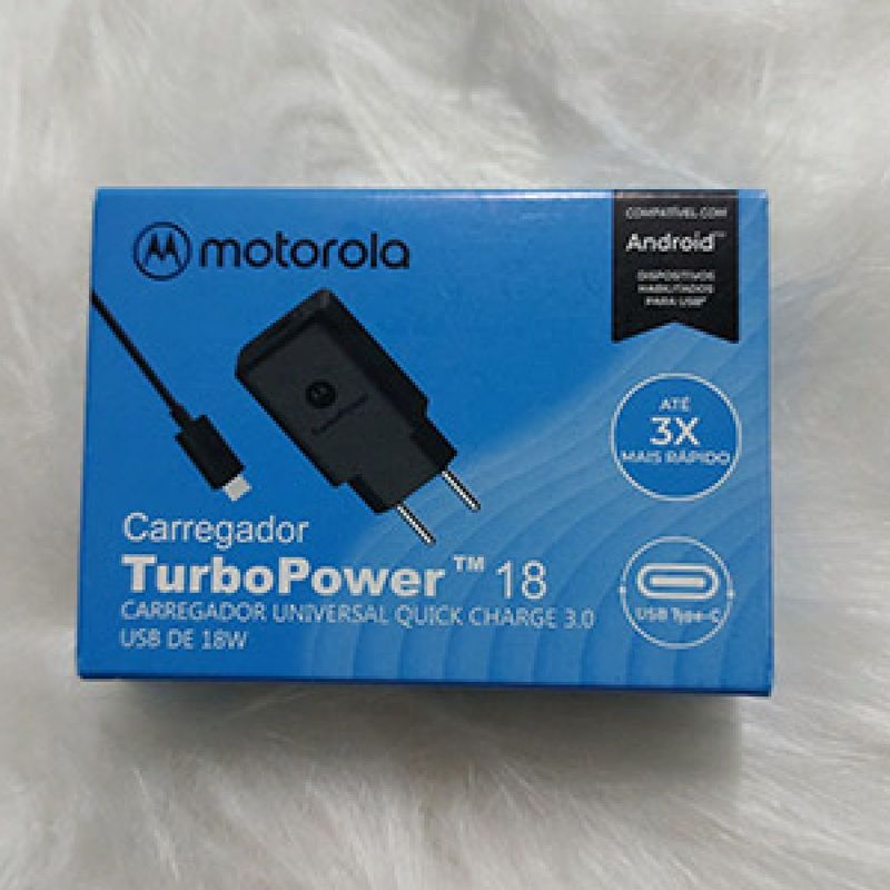 Carregador USB Turbo Power 18W - Motorola