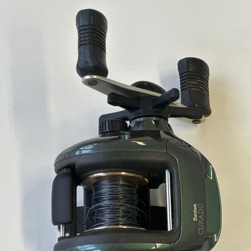 Carretilha Shimano Curado Bantam Japan Cu201 Bsf Esquerda | Item p
