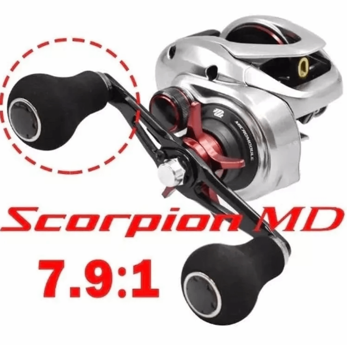 ScorpionMD301XGLH（左ハンドル）ジャンク品 Carretilha Shimano Scorpion Md 301 Xglh Lado Esquerdo | Roupa