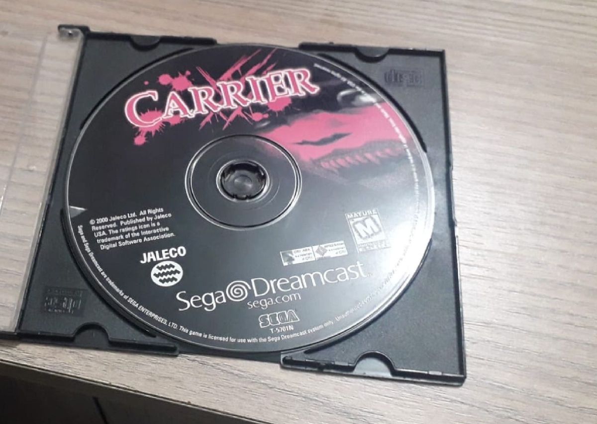Jeu CARRIER Reproduction Pour SEGA DREAMCAST - Boîtier Double Cristal Neuf + Disque