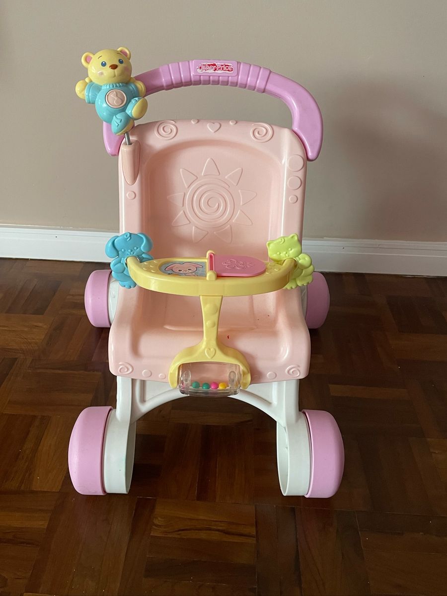 Carrinho Andador Fisher Price | Brinquedo para Bebês Fisher Price Usado ...