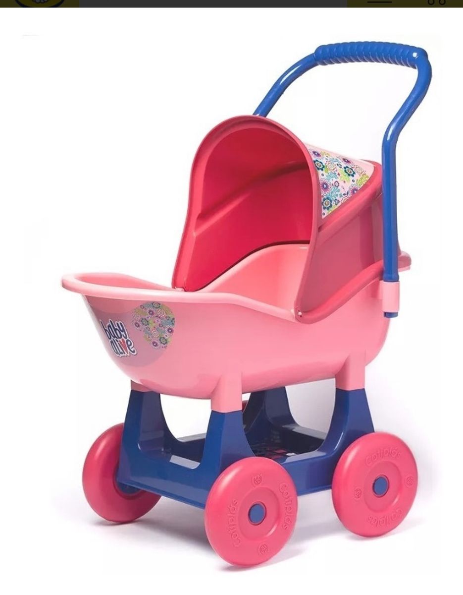 Carrinho Baby Alive Brinquedo Para Bebes Cotiplas Usado Enjoei