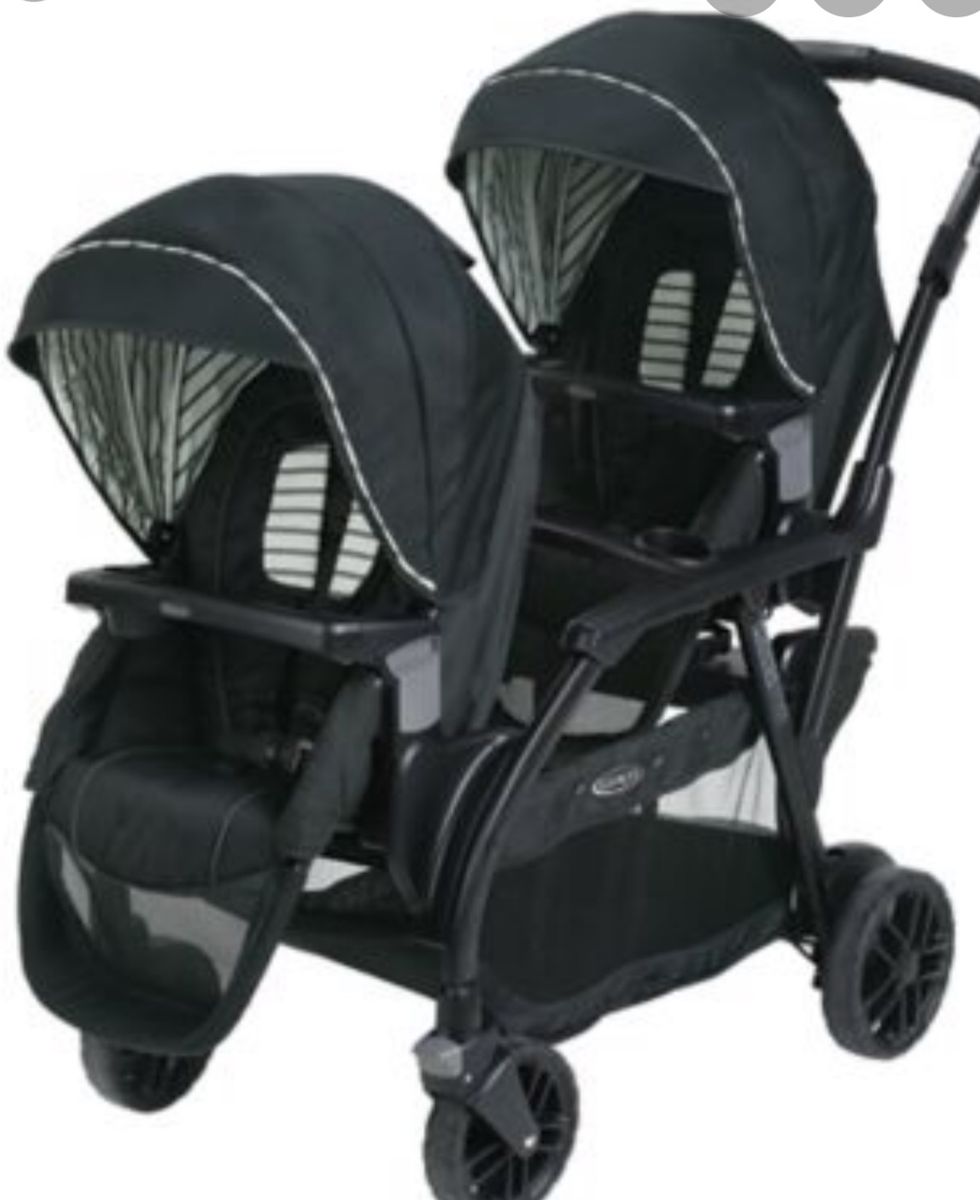 Carrinho Bebe Graco Modes Duo para Gêmeos/2 Crianças + 2 Bebês