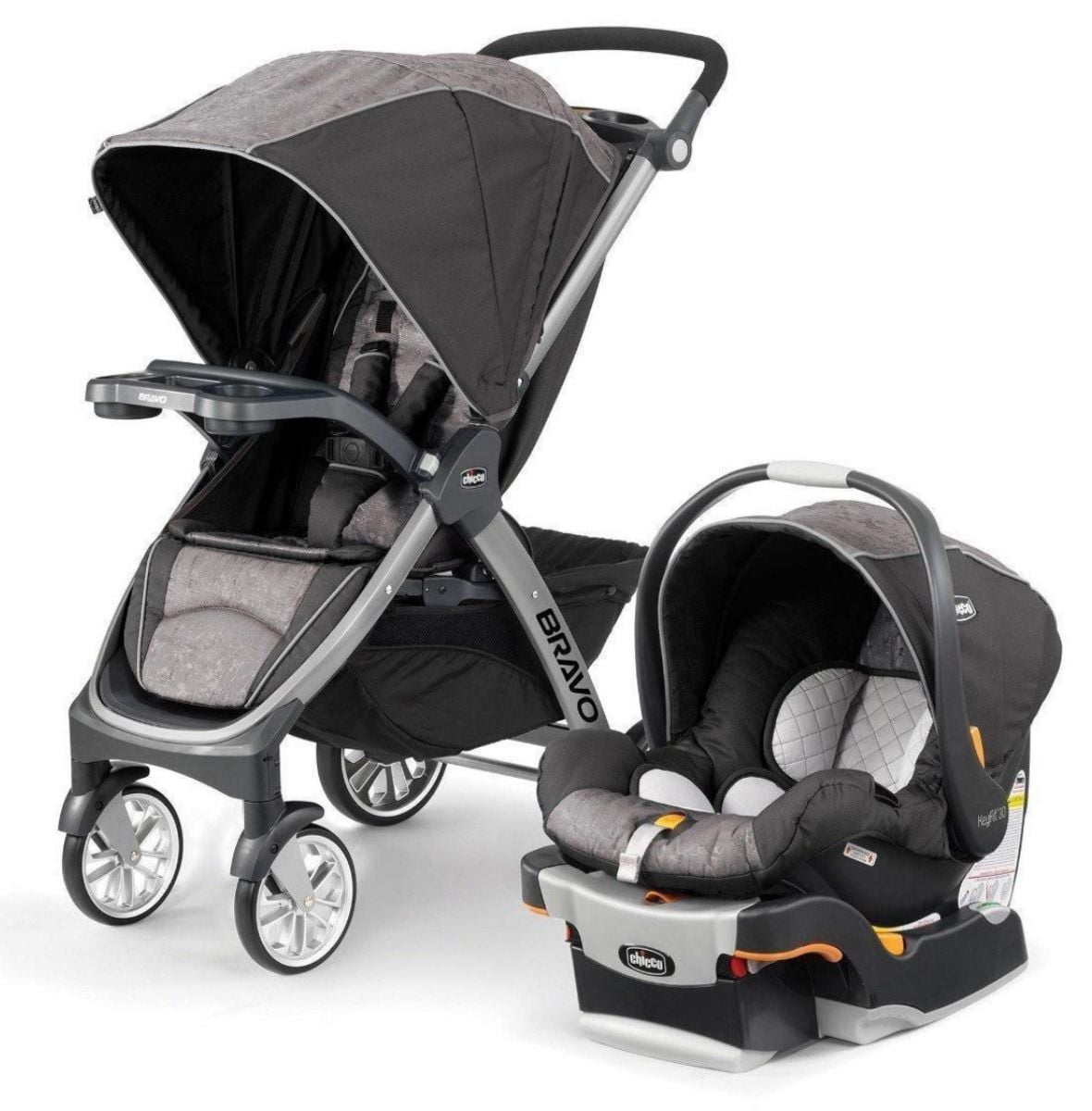 Carrinho Chicco Bravo Travel System | Carrinho de Bebê Chicco Usado ...