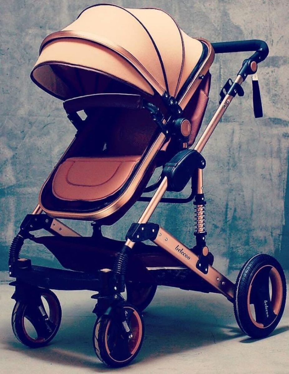Carrinho de Bebê Moisés Berço Luxo Importado com Bebê Conforto ...
