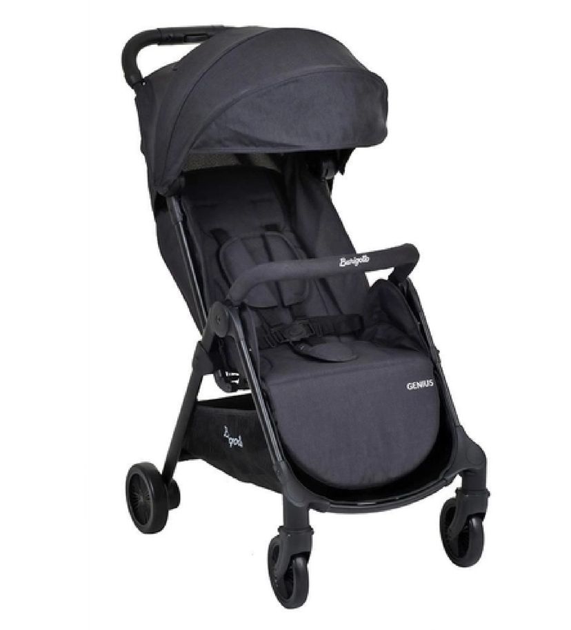 carrinho genius burigotto preto - carrinhos burigotto 