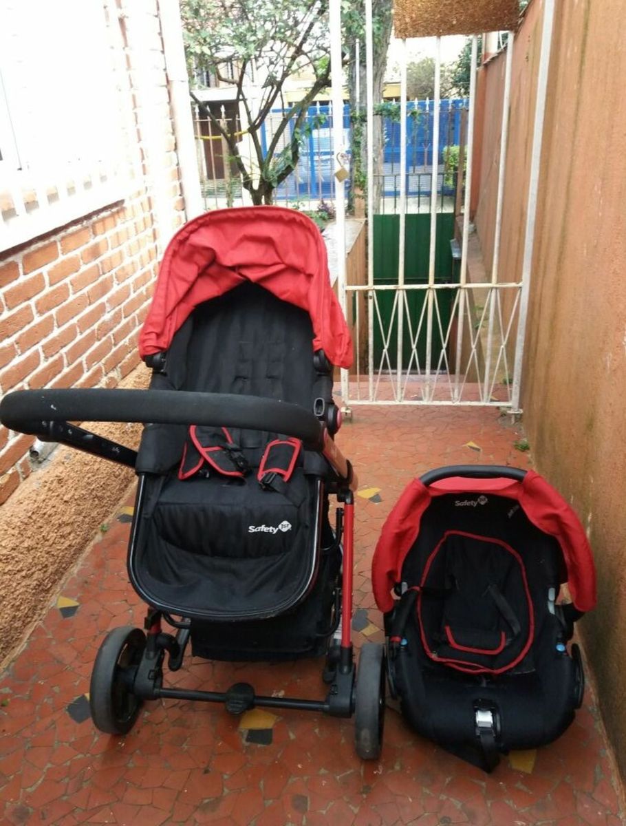 Carrinho Safety First Travel System Vermelho Carrinho de Bebê Safety