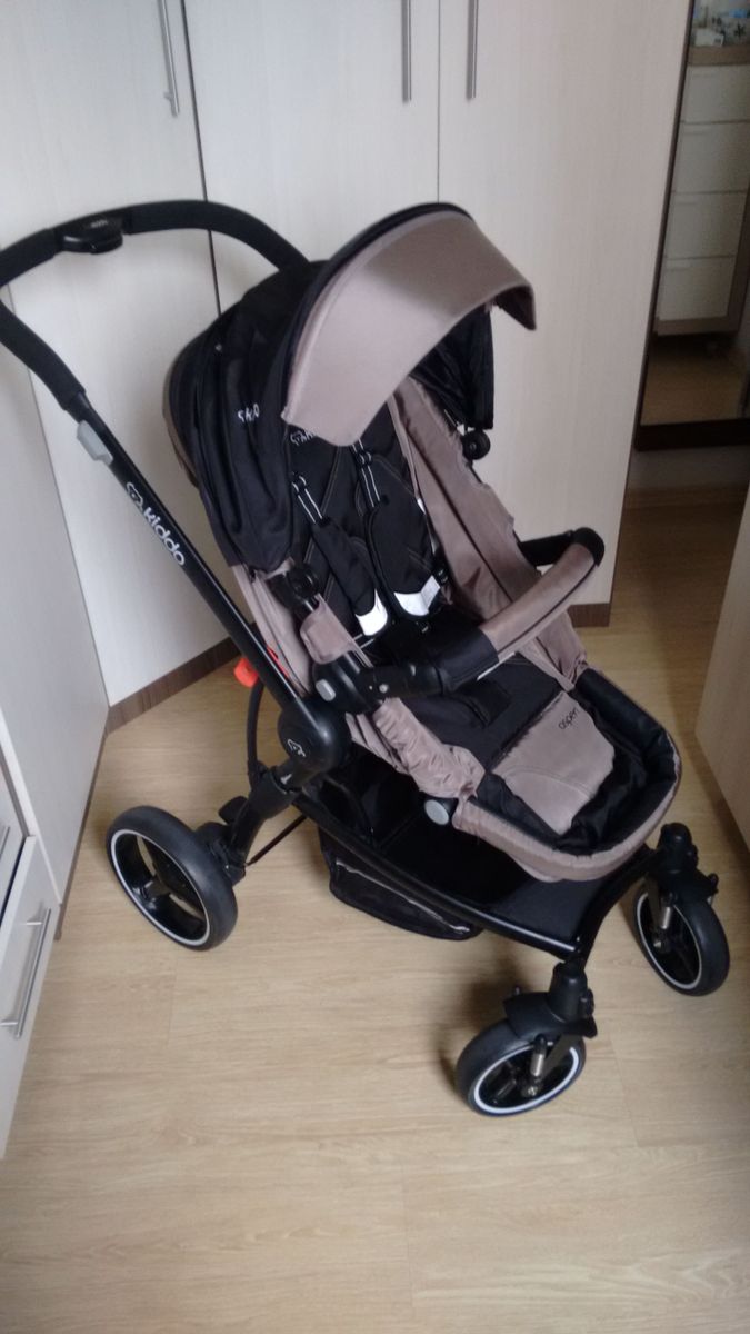 carrinho de bebe kiddo aspen com bebe conforto