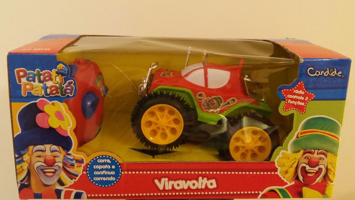 Carrinho Viravolta - Patati Patatá | Brinquedo para Bebês Candide Nunca ...