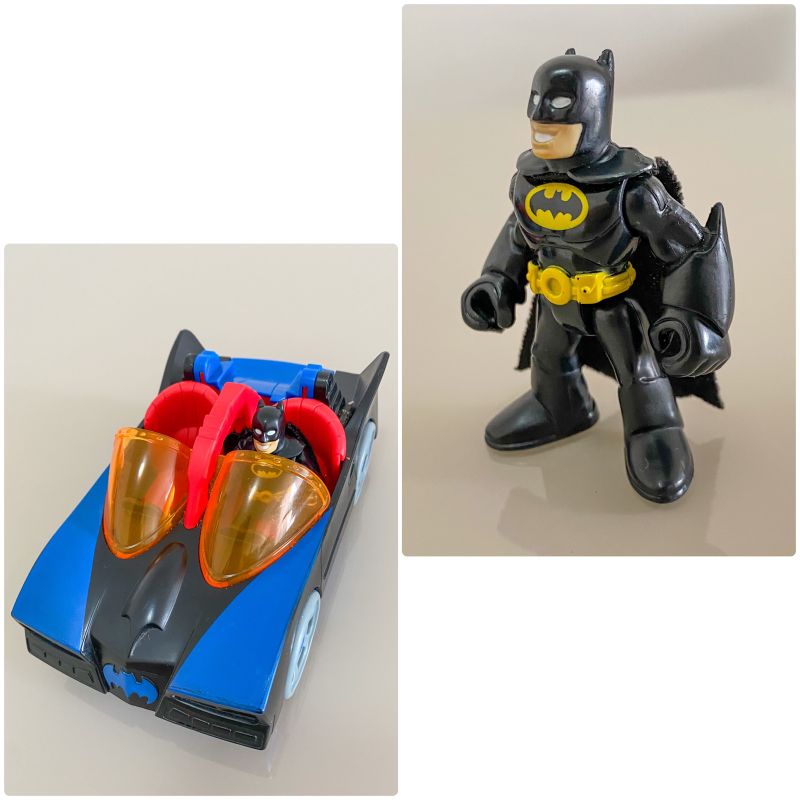 Carro de cheap batman imaginext