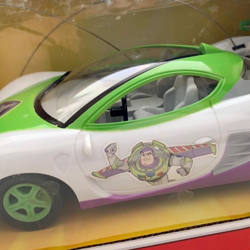 Carro Controle Remoto Toy Story 3 Funções - Candide