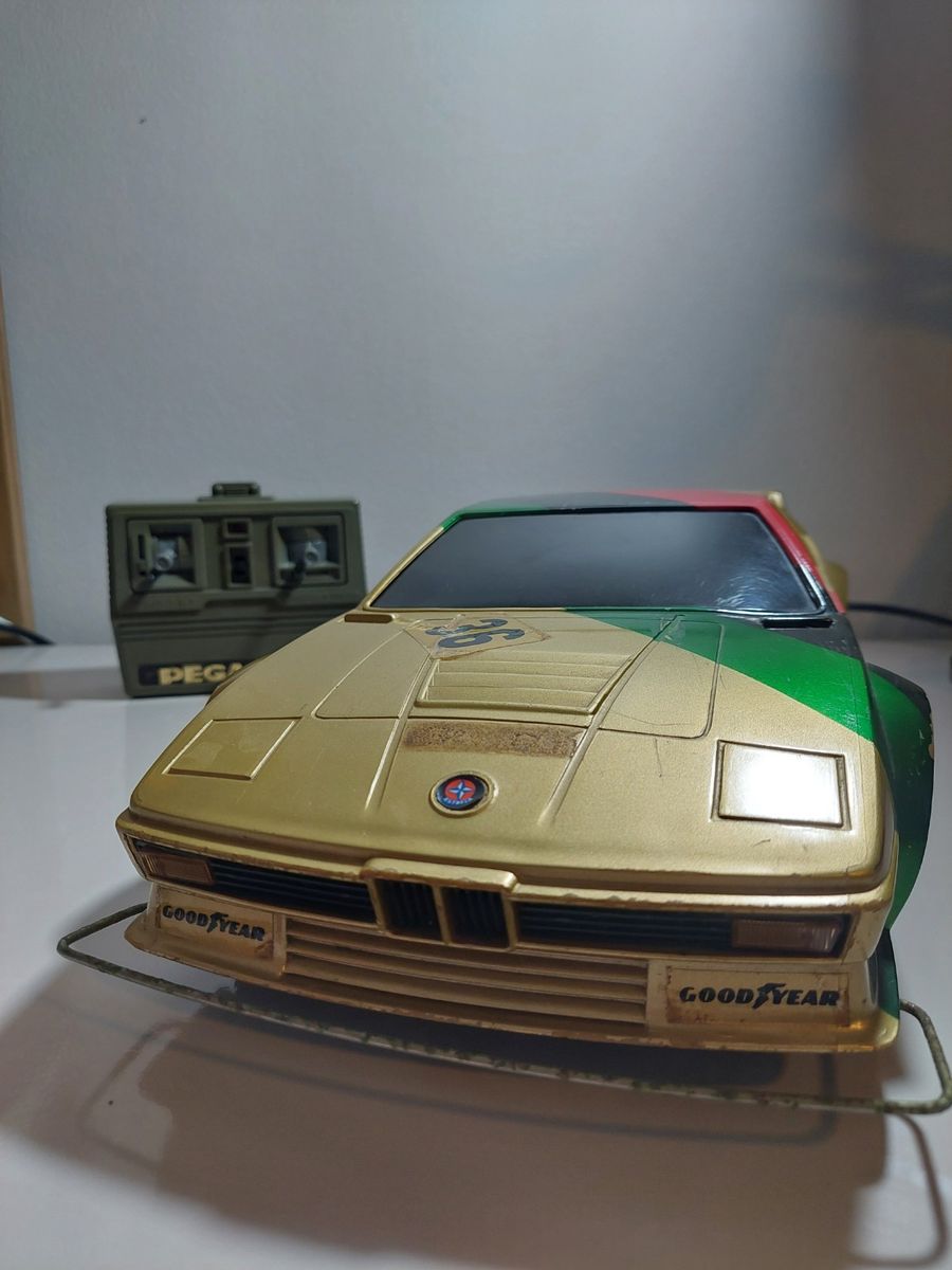 Carro Controle Remoto Pegasus Estrela Anos 80 | Produto Vintage e Retro