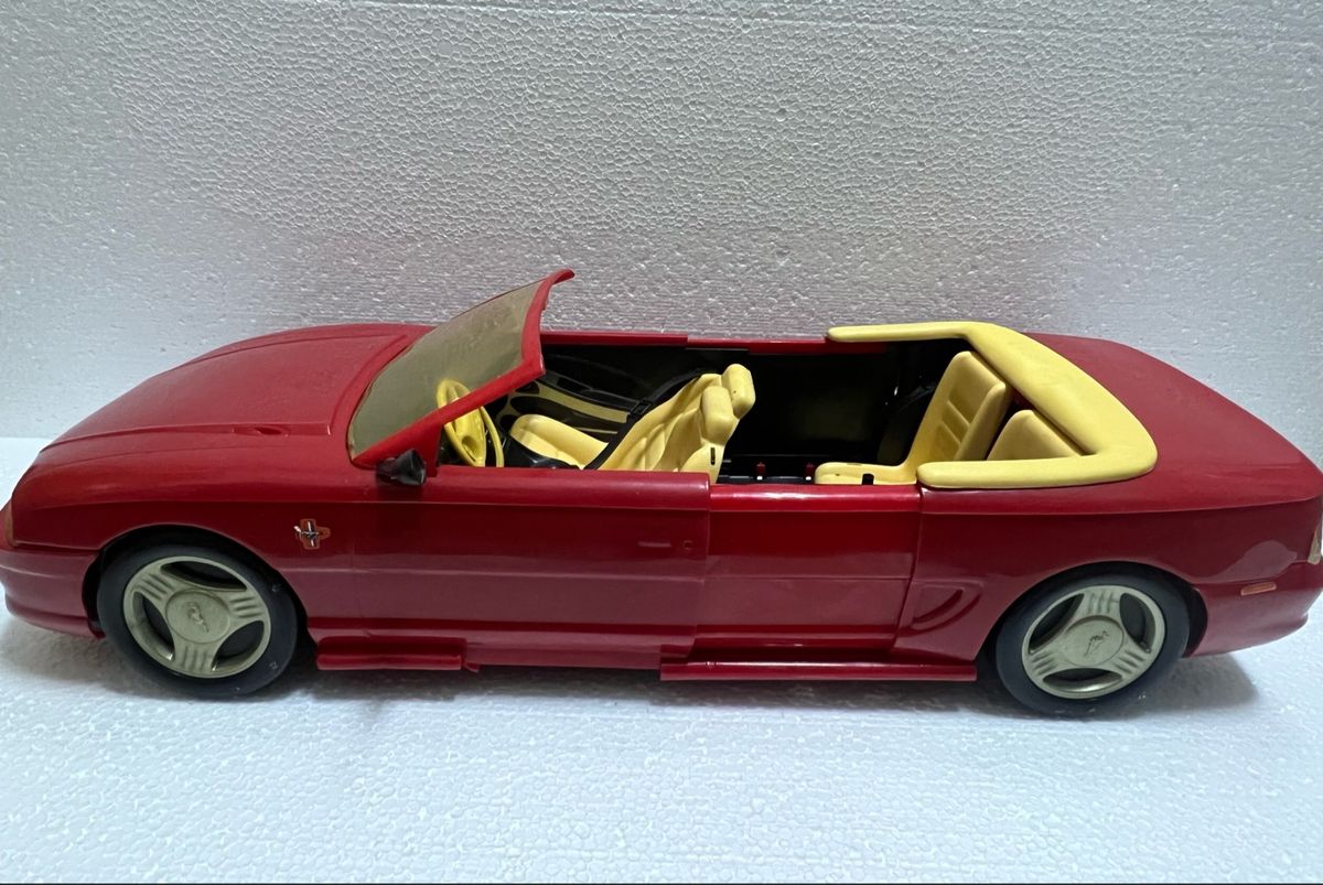 Barbie hot sale car mustang