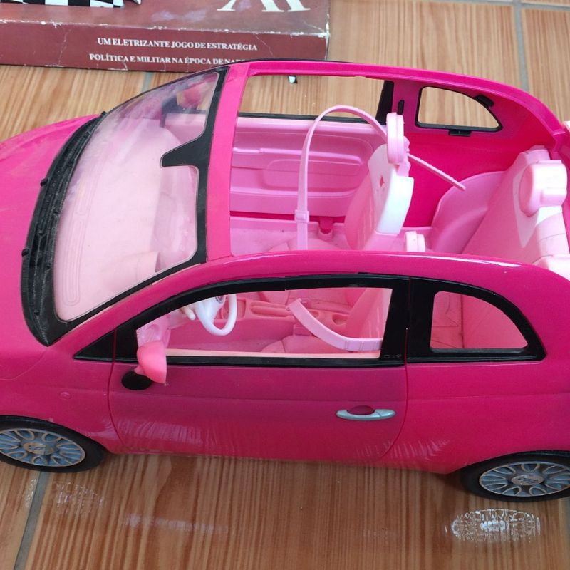 Carro barbie fiat online 500